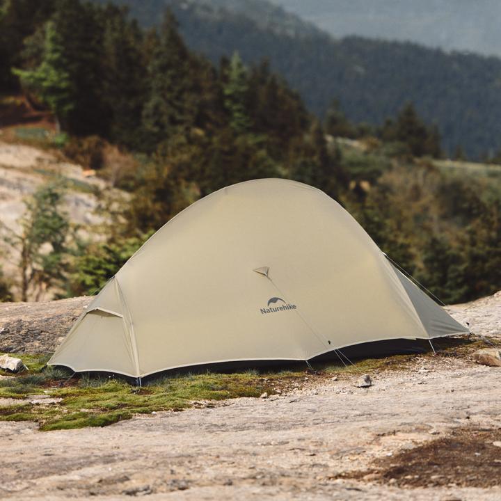 Actual product image Naturehike Cloud up series tents Pro Moon rock sand/1 persons/20D nylon (1 person)