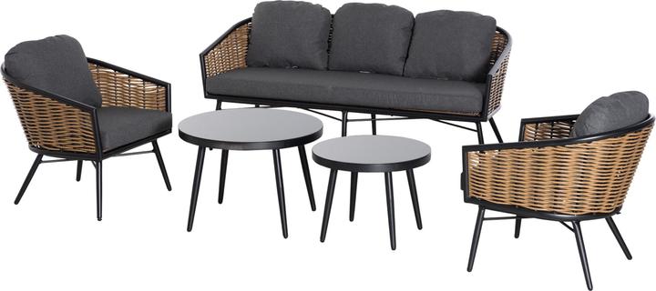 Produktbild Outsunny Gartenmöbel-Set mit geflecht Design