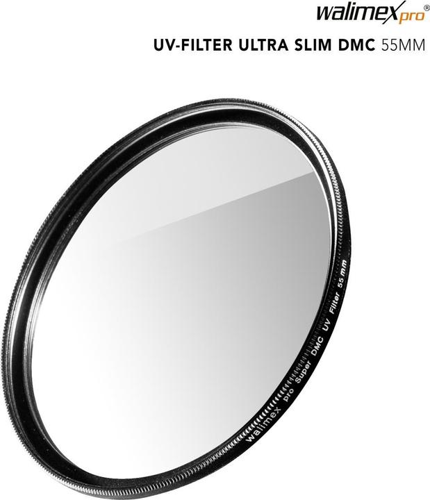 Produktbild Walimex pro pro UV-Filter Slim Super DMC 55mm (55 mm, UV-Filter)