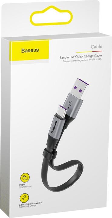 Immagine prodotto Baseus USB A – USB C (0.23 m, USB 2.0, 40 W)
