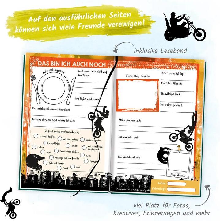 Actual product image Meine Schulfreunde 14x21 cm 80 Seiten mehrfarbig