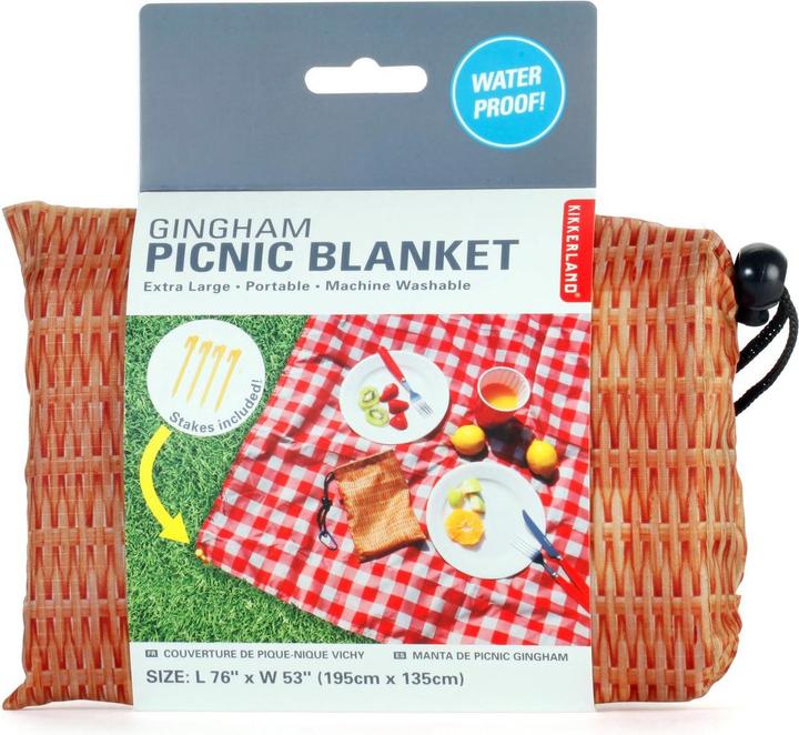 Actual product image Kikkerland Gingham