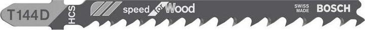 Image du produit Bosch Professional Zubehör Lame de scie sauteuse T 144 D Speed for Wood, pack de 3