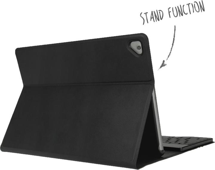 Actual product image Accezz QWERTY Bluetooth Keyboard Bookcase iPad (2018)/(2017)/Air(2)