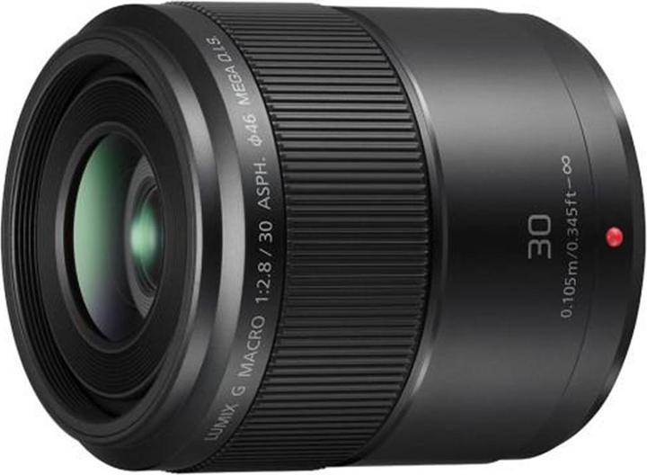 Produktbild Panasonic 30mm f/2.8 Macro ASPH. Mega O.I.S. (Micro Four Thirds, Micro Four Thirds)