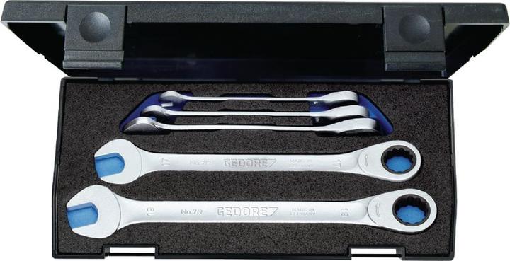 Immagine prodotto Gedore Set di chiavi a cricchetto combinate (18 mm, 19 mm, 9 mm, 8 mm, 10 mm, 14 mm, 11 mm, 12 mm, 17 mm, 15 mm, 13 mm, 16 mm)