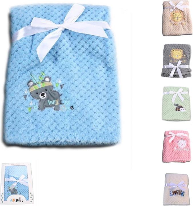 Produktbild Cangaroo Fleece-Babydecke Freya 80x110cm (80 x 110 cm)
