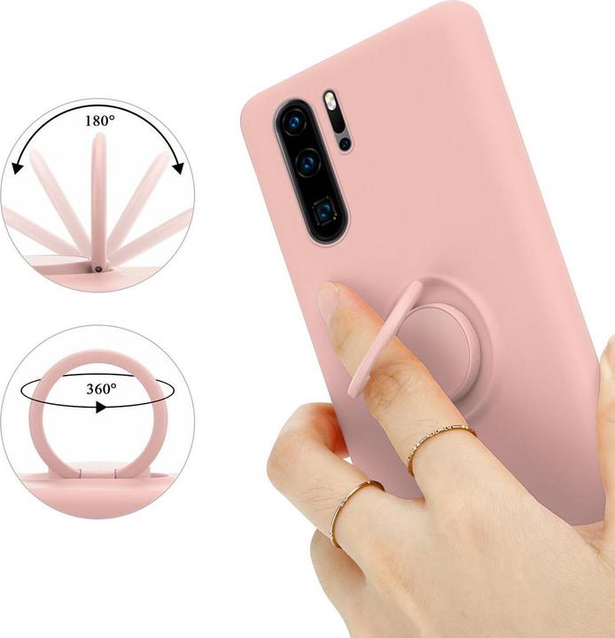 Produktbild Cadorabo TPU Liquid Ring Silicone Case Hülle (Huawei P30 Pro)