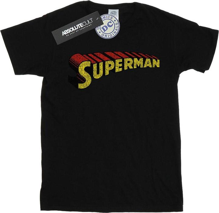 Image du produit - T-shirt SUPERMAN TELESCOPIC CRACKLE LOGO - Homme (L)