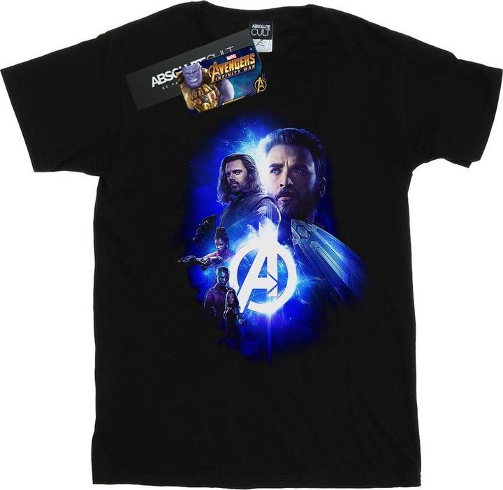 Avengers Infinity War Cap Bucky Team Up TShirt