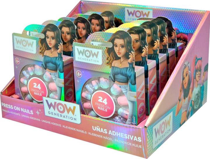 Actual product image Kids Licensing Wow Generation Nail Stickers (Nail glue, Multicolor)