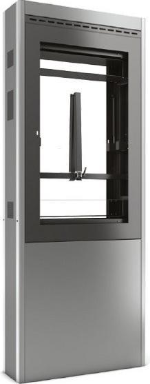 Actual product image DSS Outdoor Stele Portrait 75", Metall, Double Side