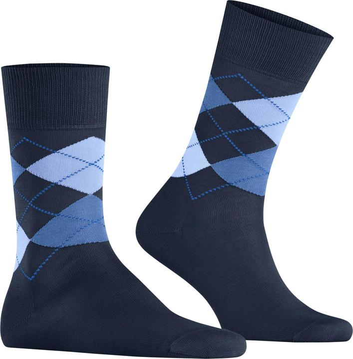 Burlington Socken "Manchester" marine (Einzelpack, 40 - 46)