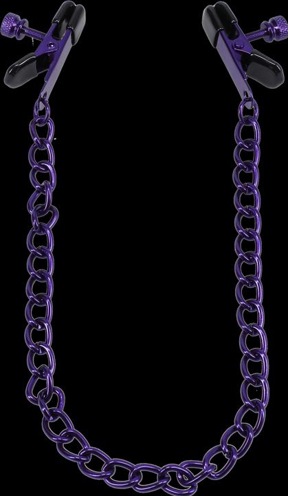 Immagine prodotto All Stars Chained Up - Morsetti per capezzoli - Viola