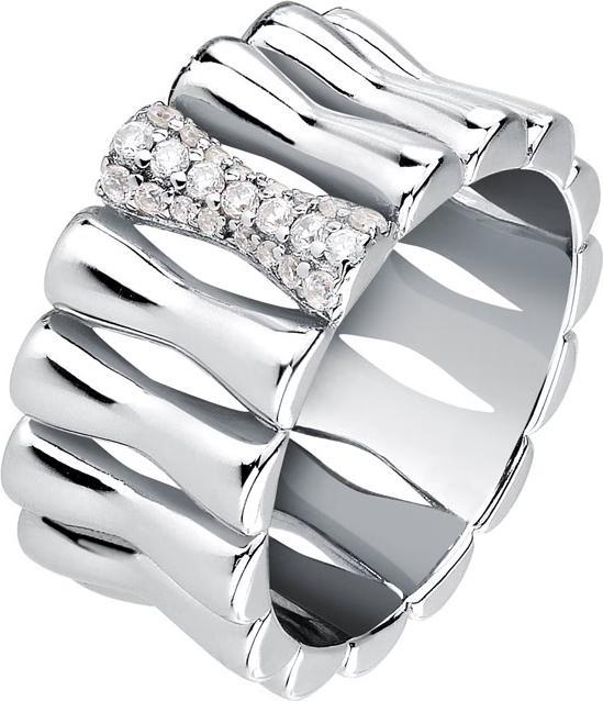 Morellato Essenza SAWA20 Recycled Silver Modern Ring - Circuit: 56mm (56, 925 Silber)