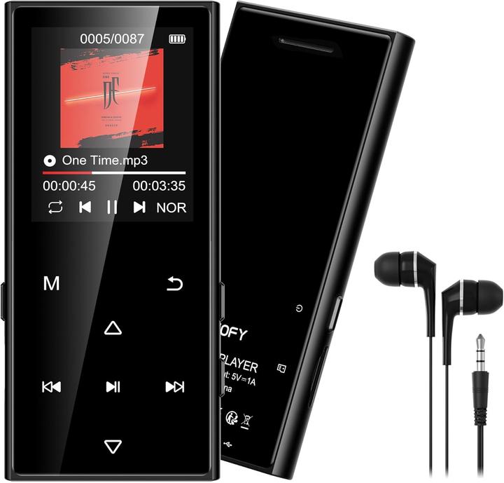 Swofy MP3-Player mit Bluetooth (128 GB)
