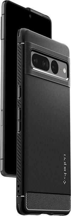 Produktbild Spigen Rugged Armor Google Pixel 7 Pro czarny/matte black ACS04725 (Google Pixel 7 Pro)