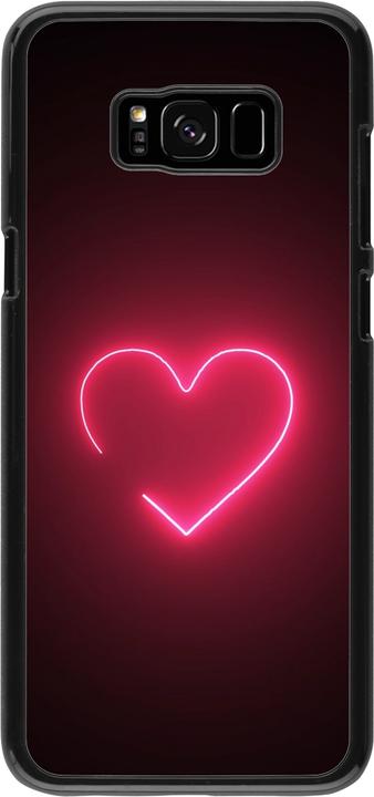 Produktbild PhoneLook Hülle Valentine 2023 single neon heart (Samsung Galaxy S8+)