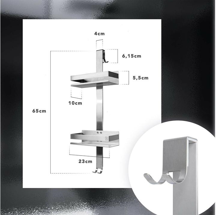Actual product image Benkstein Dusch-Organizer Silber