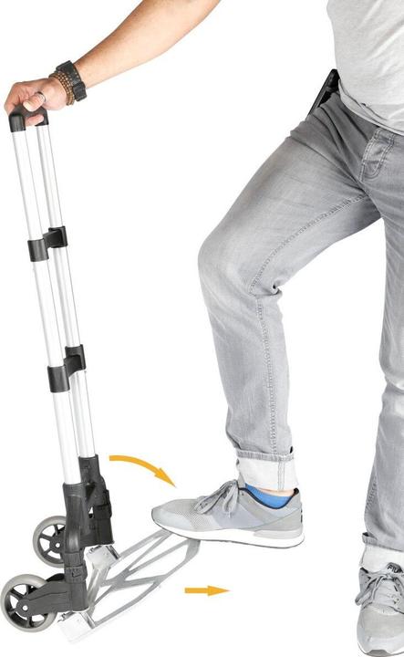Actual product image Adam Hall AccessoriesPORTERCollapsibleTrolleyLockableExtendable Handle
