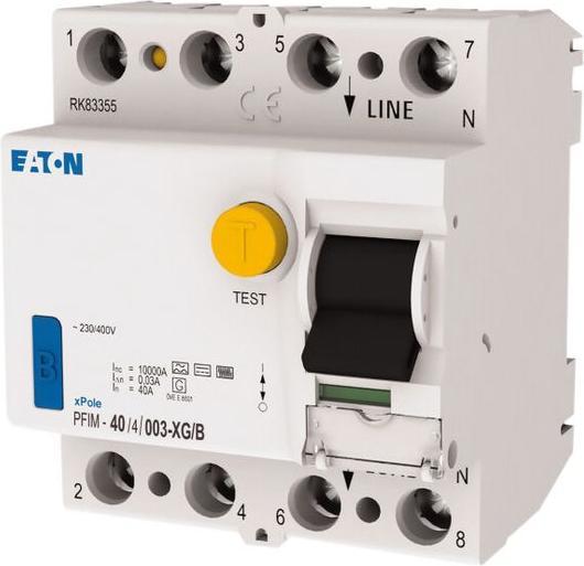 Eaton RCD, all-current sensitive, 40 A, 4p, 300305