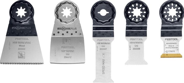 Image du produit Festool Kit de lames de scie pour outil oscillant OSC-SORT/5