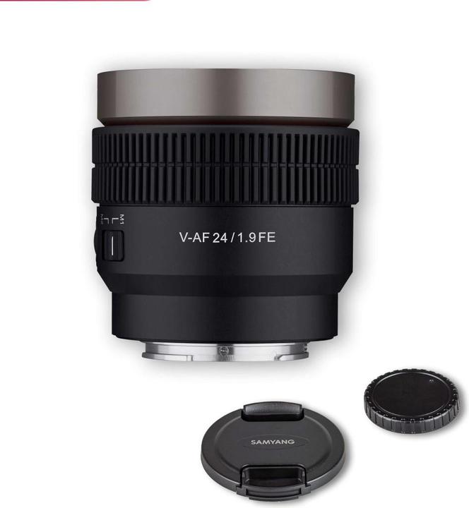 Actual product image Samyang V-AF 24mm T1.9, Sony E (Sony E, full size, APS-C / DX)
