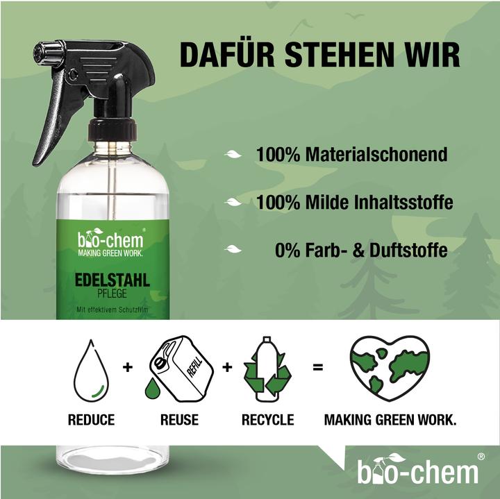 Produktbild Bio-chem Edelstahl Pflege 750 ml