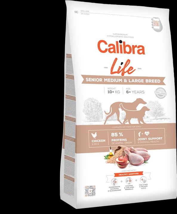 Image du produit Calibra Life Can Senior Medium Large au poulet (12kg) (Senior, 1 pcs, 12000 g)