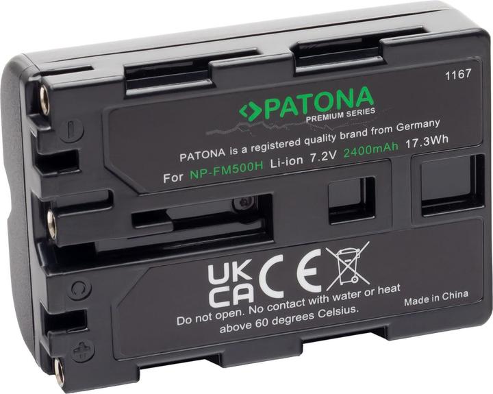 Actual product image Patona Np-Fm500h (Rechargeable battery)