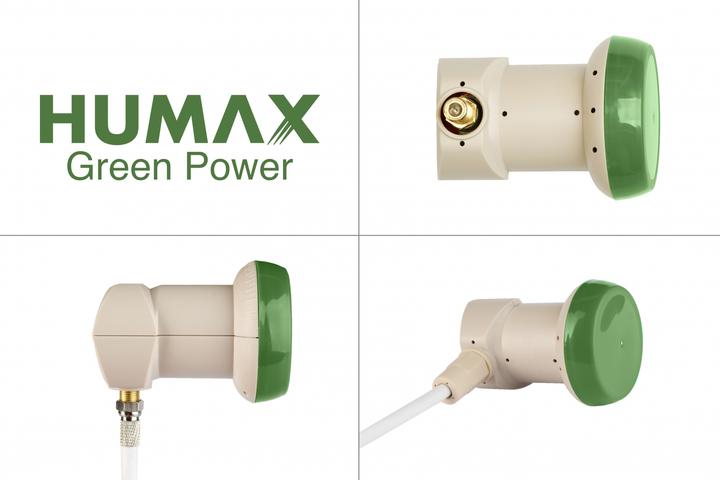 Immagine prodotto Humax Green Power LNB Protezione dalle intemperie, filtro LTE Basso consumo energetico (Singolo LNB)