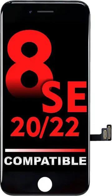 Immagine prodotto Ferryxpress iPhone 8/SE 2020 compatibile con lo schermo del display dell'assemblea LCD (Display, iPhone 8, iPhone SE (2020), iPhone SE (2022))