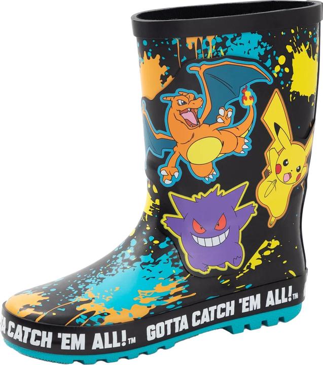 Actual product image Pokémon Boys Characters Wellington Boots (30)
