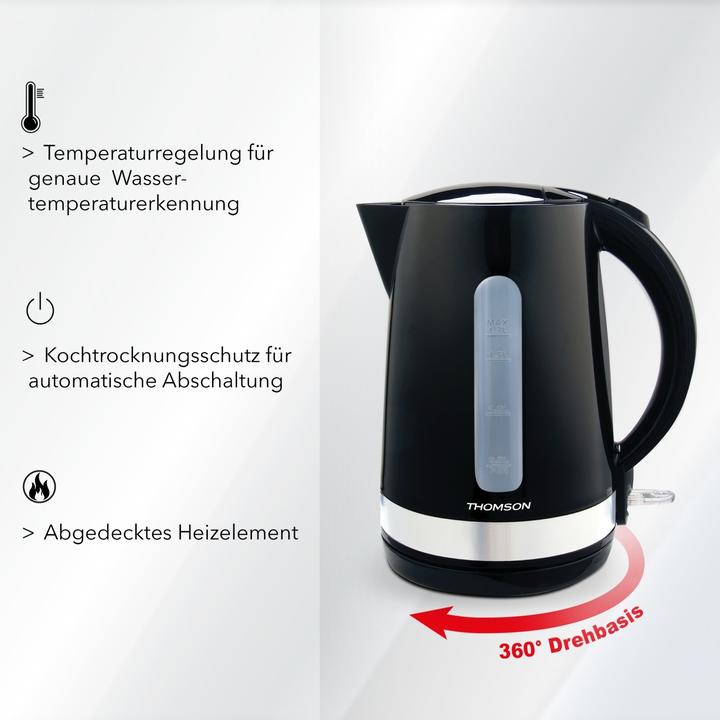 Immagine prodotto Thomson Bollitore con filtro anticalcare (1.70 l)