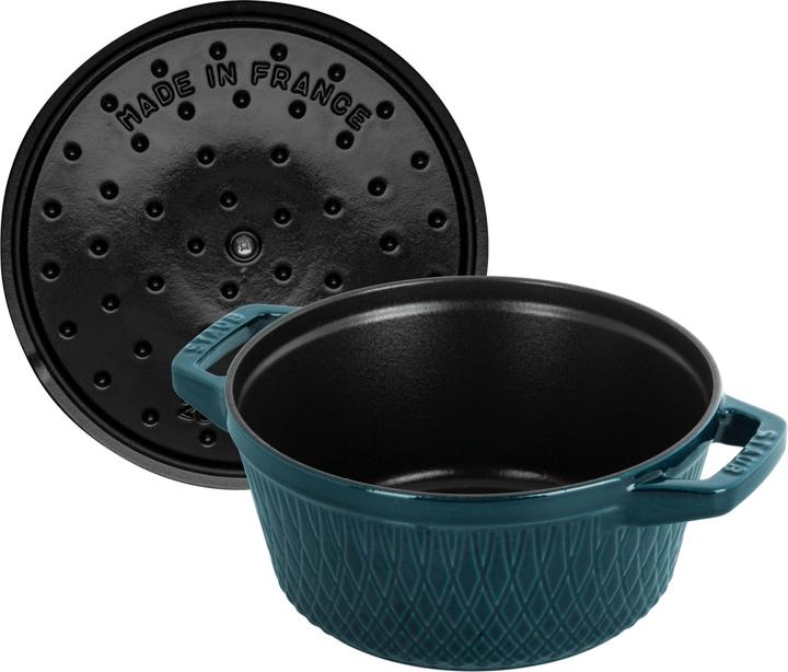 Image du produit Staub Cocotte torsadée (24 cm, Cocotte + faitout, Fonte)