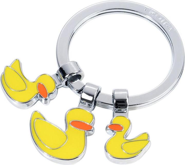 Troika Schlüsselanh. gelbe Enten