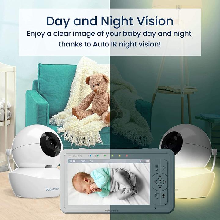 Immagine prodotto Babysense Europe Baby Monitor (Video e audio, 292.60 m)