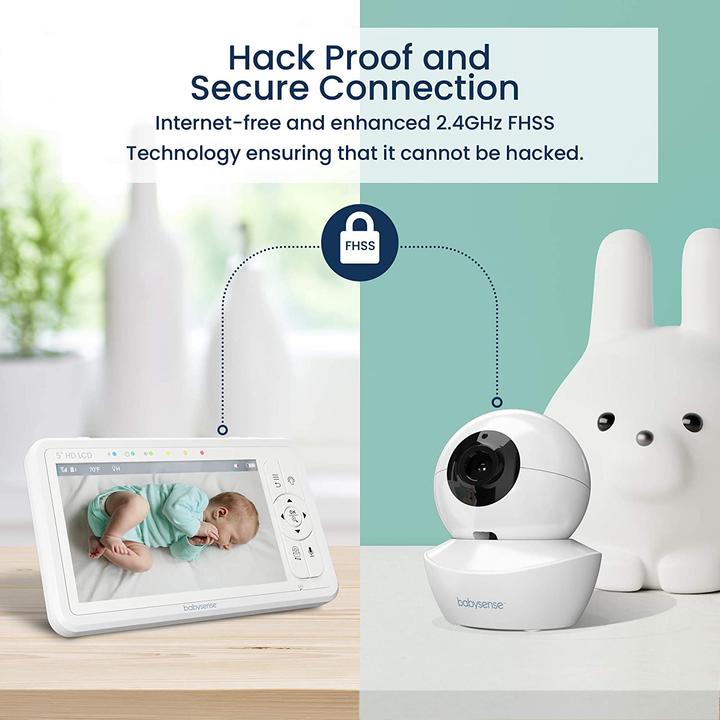 Immagine prodotto Babysense Europe Baby Monitor (Video e audio, 292.60 m)