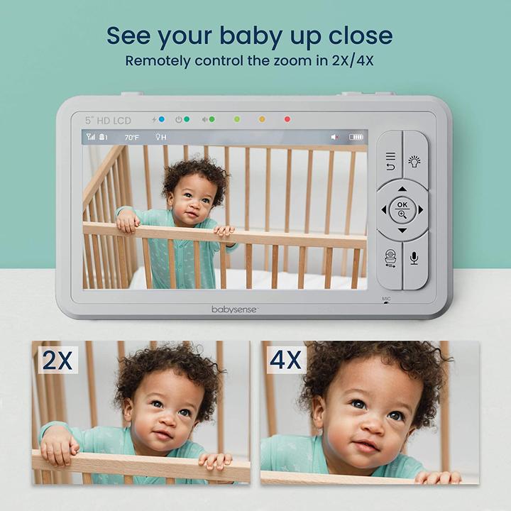 Immagine prodotto Babysense Europe Baby Monitor (Video e audio, 292.60 m)