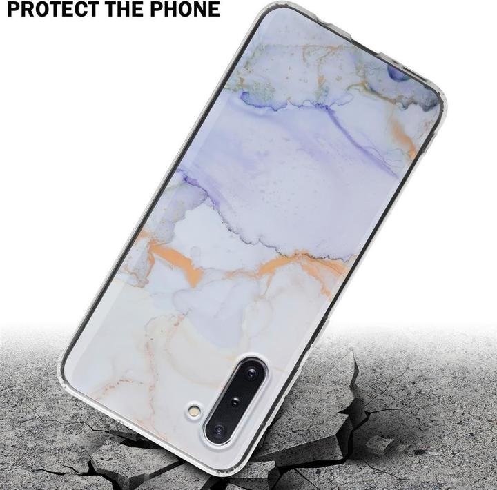 Image du produit Cadorabo Couverture IMD TPU Marbre coloré (Samsung Galaxy Note 10)