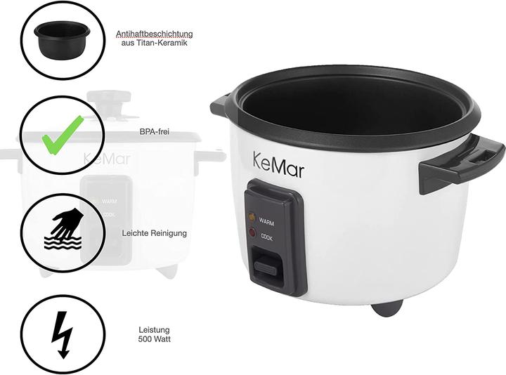 Produktbild KeMar Kitchenware Reiskocher 1,4 L