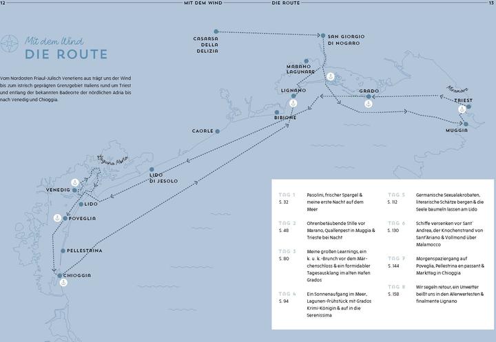 Produktbild Mit dem Wind von Triest nach Venedig (Deutsch, Wolfgang Salomon, 2024)