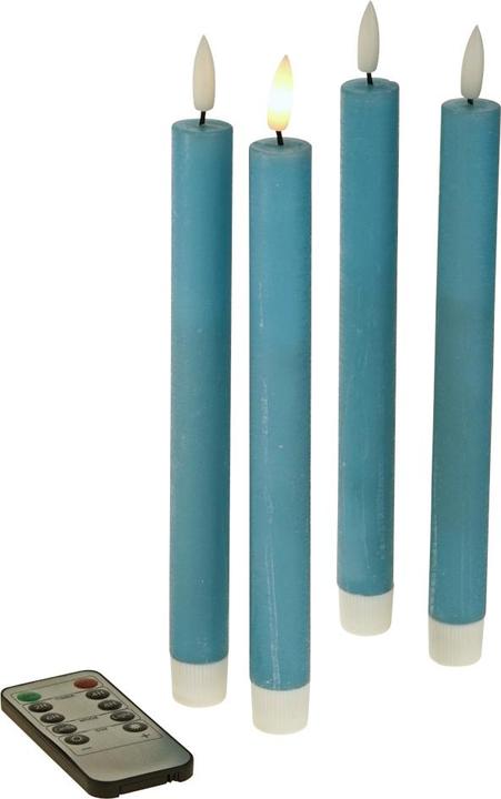 Actual product image Werner Voss Stick candle LED, blue 4pcs. (1 x)