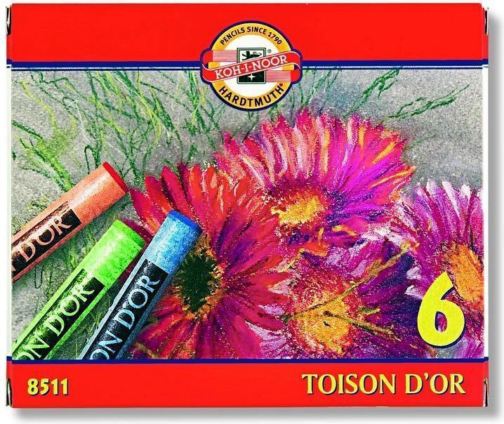 Image du produit Koh-i-Noor Pastels 6couleurs (Multicolore, 6 x)
