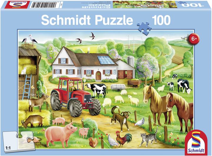 Immagine prodotto Schmidt Spiele Fattoria felice (100 pezzi)