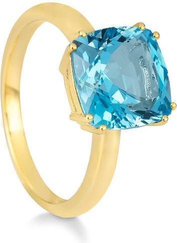 Actual product image Breuning RING - ED.TOP.DARK (SWISS BLUE) (49, 750/18 K Gold)