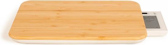 Actual product image Livoo 2 in 1 kitchen scale and cutting board