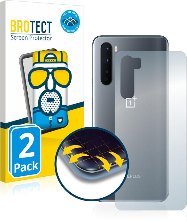 Image du produit BROTECT Full-Cover Protection Mat (2 pièce(s), Oppo Nord 3)