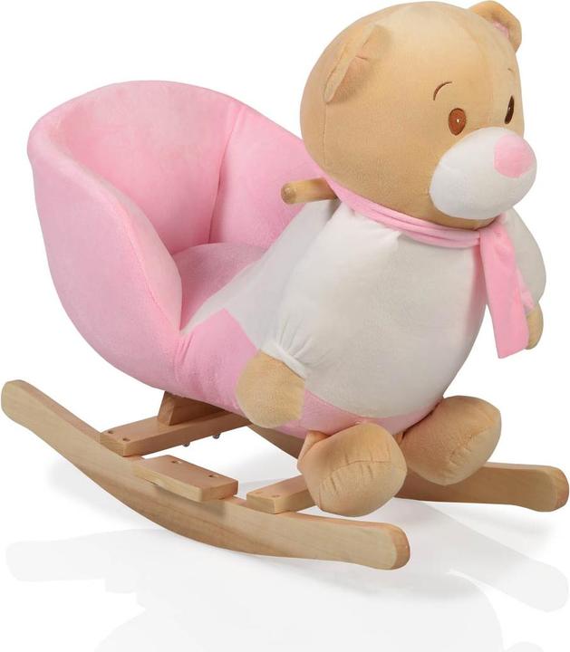 Immagine prodotto Moni Orso a dondolo di peluche rosa WJ-635
