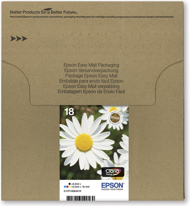 Immagine prodotto Epson 18 Multipack (M, FC, C, Y)